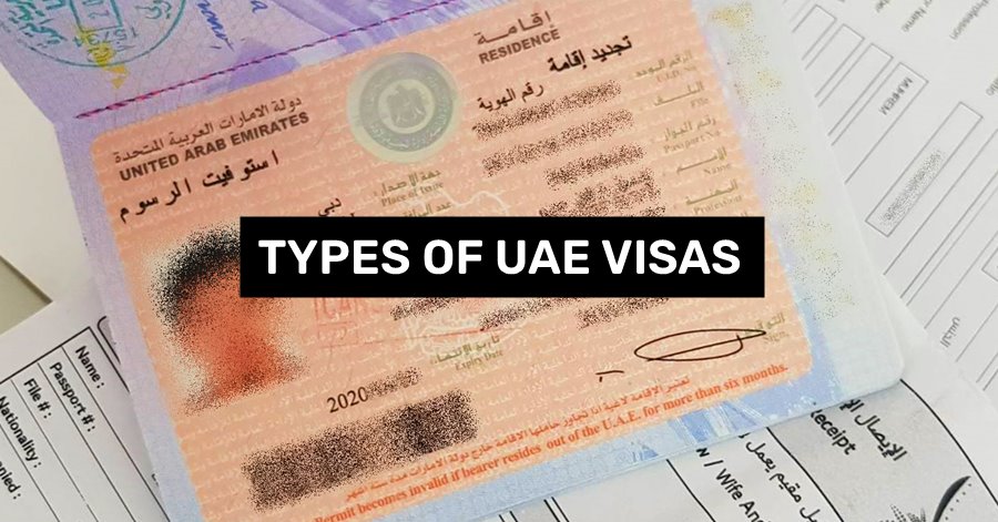 types of uae visas
