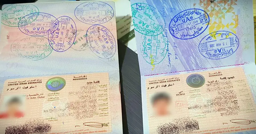 uae expired visas no fines