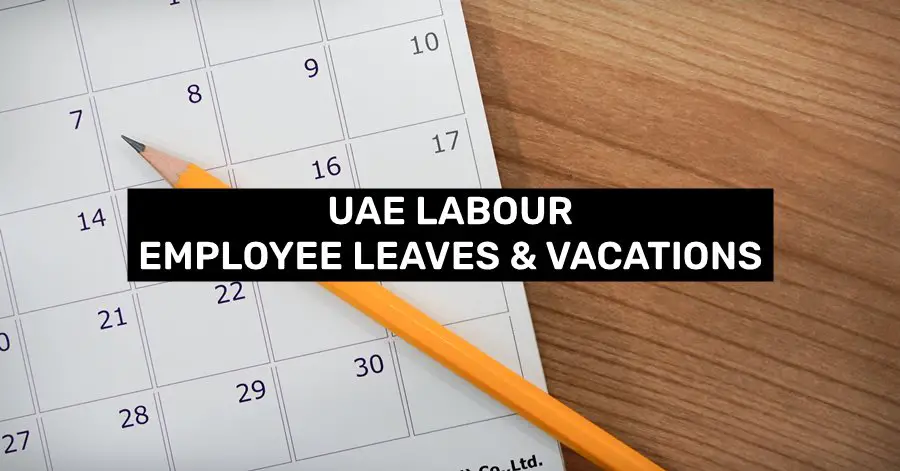 uae labour leaves and vacations for employees