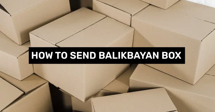 how to send balikbayan box philippines
