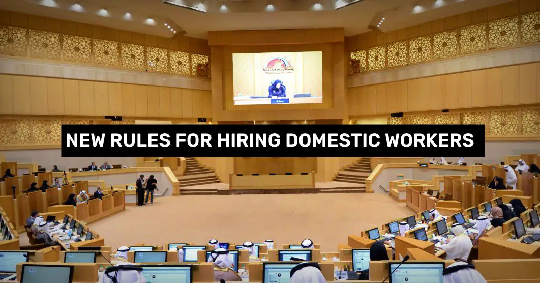 new rules hiring domestic workers